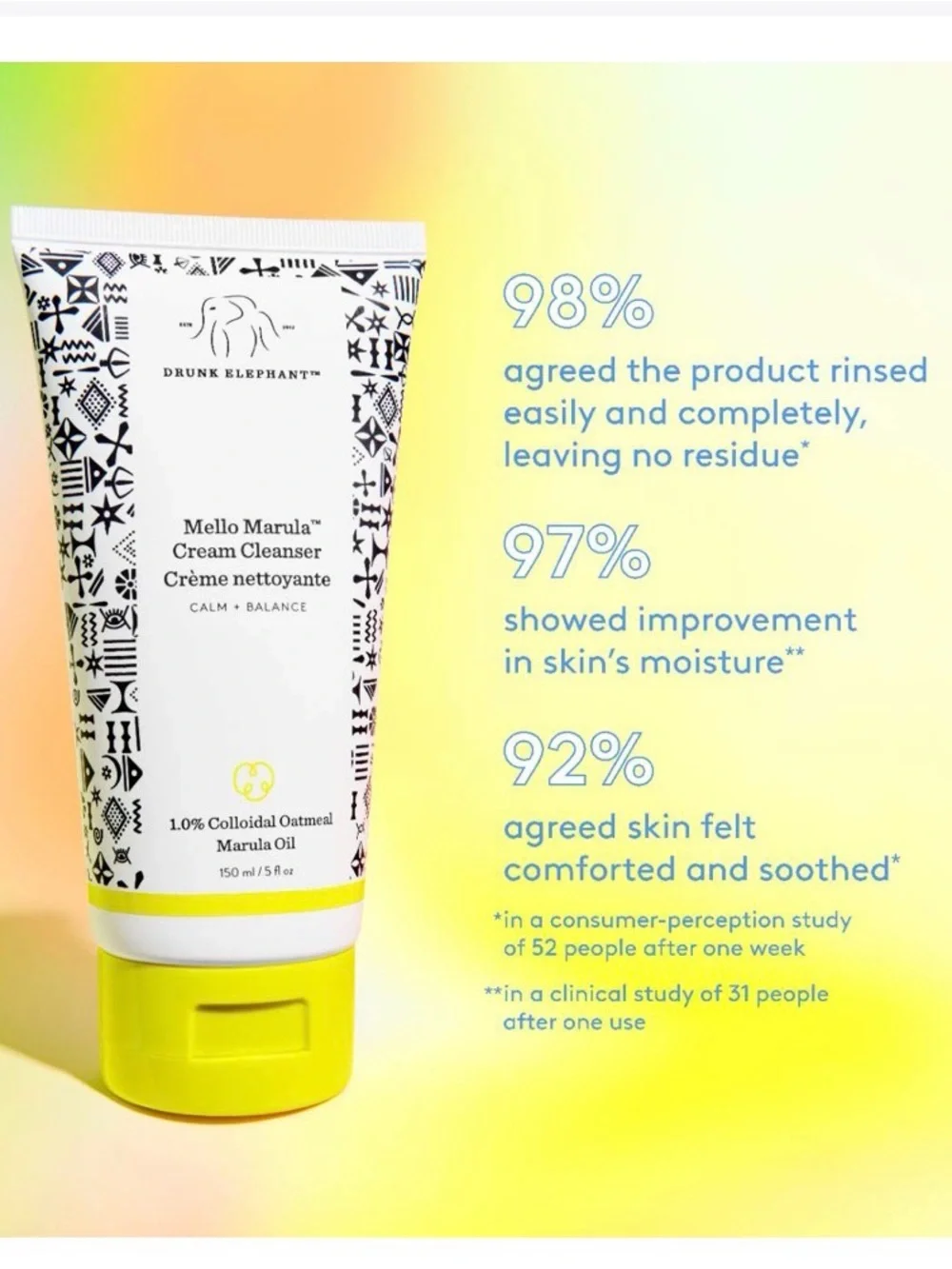 Drunk Elephant Mello Marula Cream Cleanser